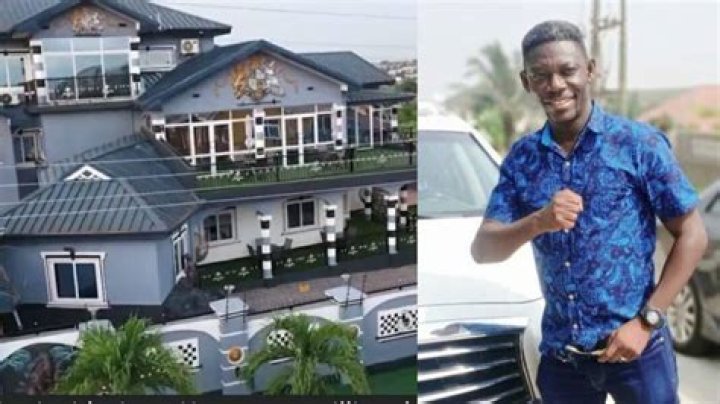 Agya Koo Unveils His Million Dollars Mansion He Started In 2007, Advises The Youth To Own At Least Single Room