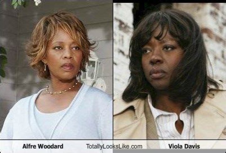 Are Viola Davis and Alfre Woodard related? Does Alfre Woodard looks like Viola Davis?