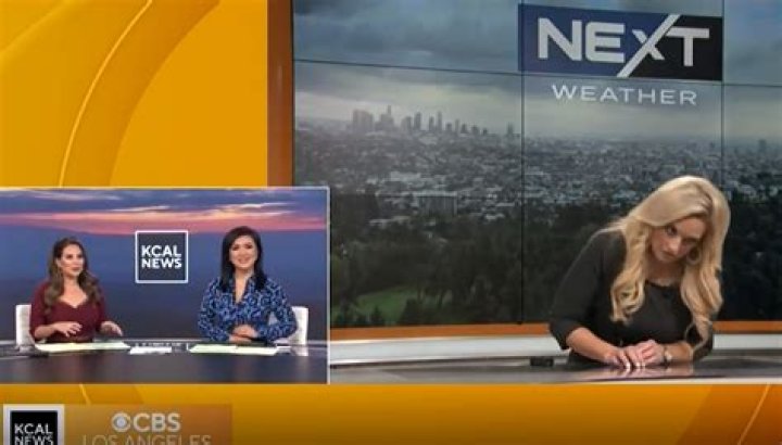 CBS L.A. Meteorologist Alissa Carlson collapses during live broadcast