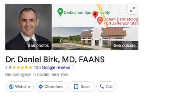 Dr. Daniel Birk, MD – Port Jefferson Station, NY