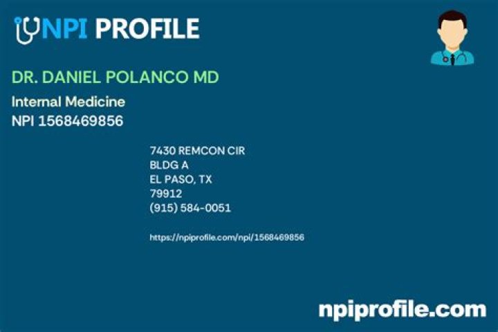 Dr. Daniel Polanco, MD – El Paso, TX