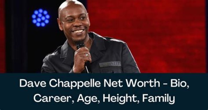 Dave Chappelle Net Worth, Age, Height, Relationship Status