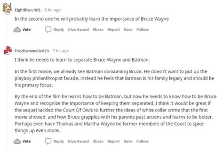 DC fans attempt to predict the future for Battinson