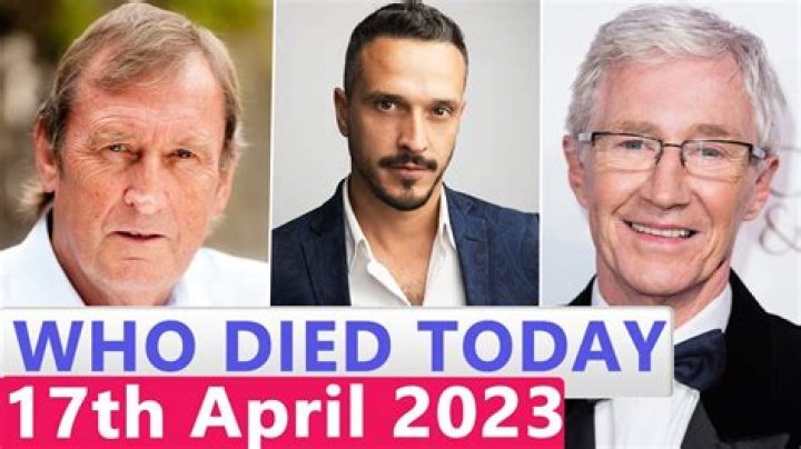 Famous People Who Died on April 21
