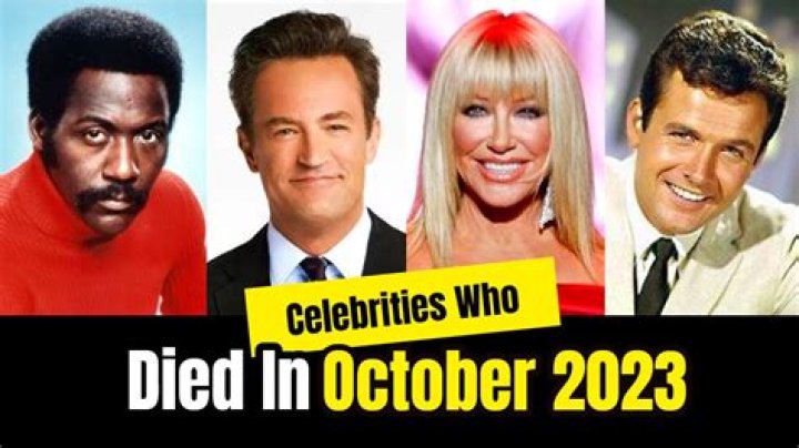 Famous People Who Died on October 31