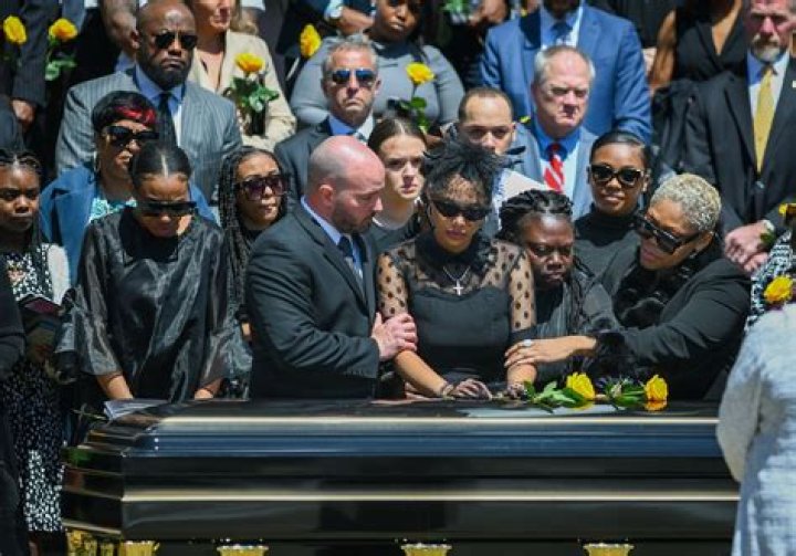 Dwayne Haskins funeral pictures