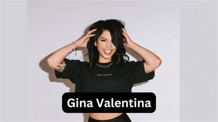 Gina Valentina Wiki, Bio, age, height, family, photos, videos, net worth