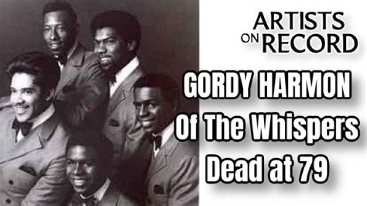 Gordy Harmon Obituary, Founding Member of the Whispers