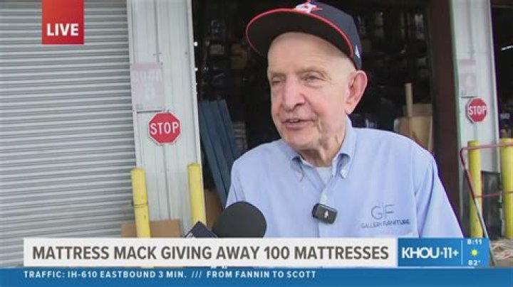 How did Mattress Mack make his money? How old is McIngvale Gallery Furniture?