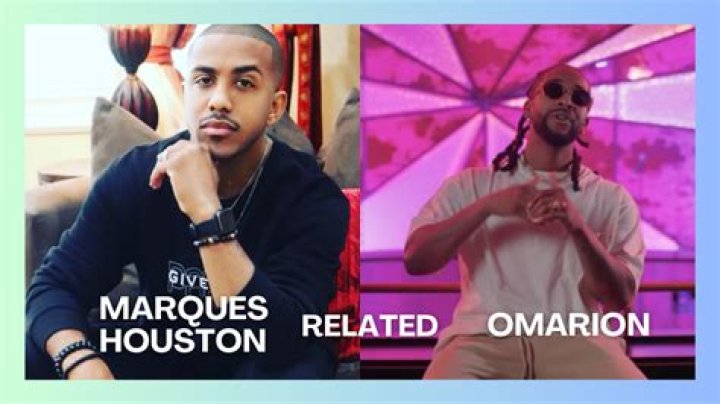 How is Omarion related to Marques Houston?
