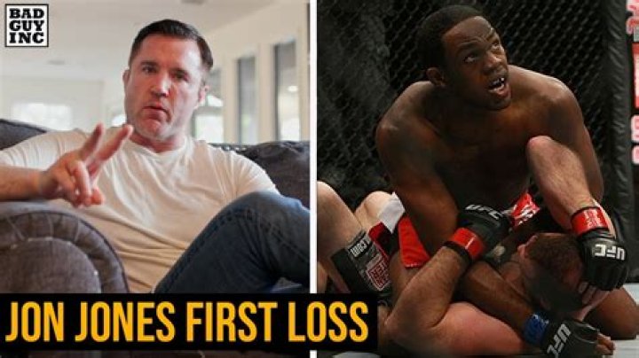 How many times has Jon Jones lost?