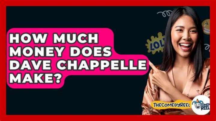 
How Much Money Does Dave Chappelle Make? Latest Income Salary
