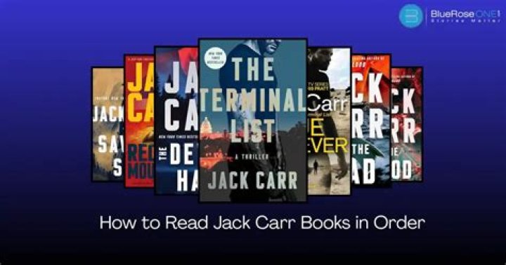 How to read all Jack Carr books in order
