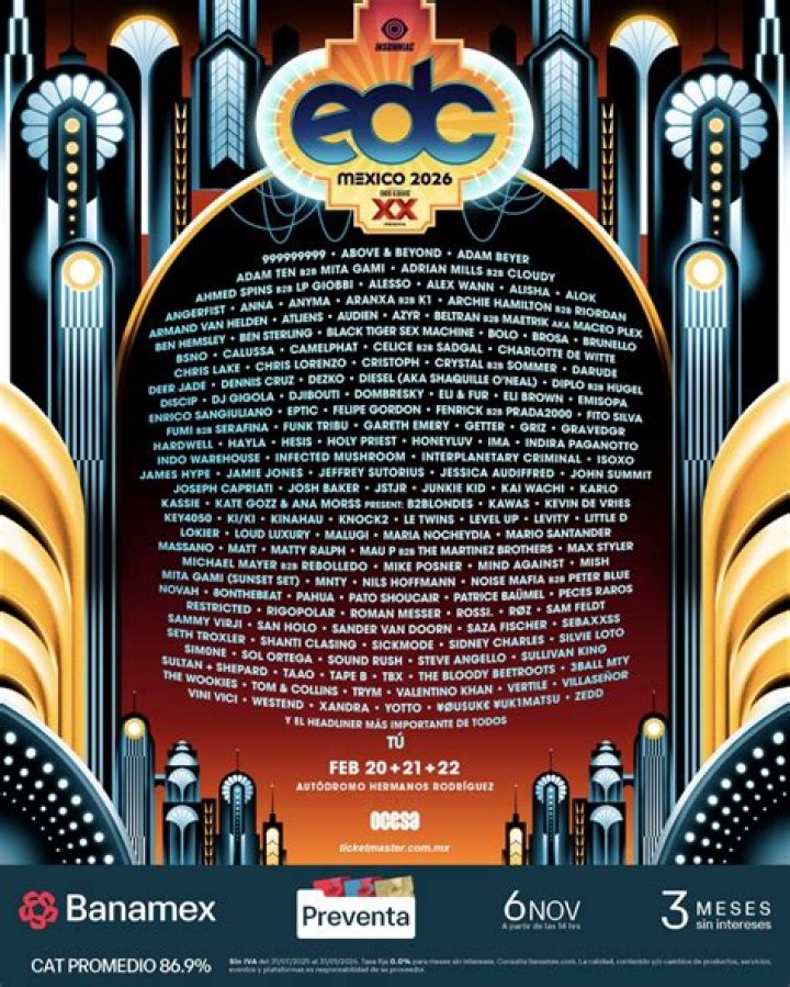 Insomniac Announces EDC Mexico 2015 Line-Up