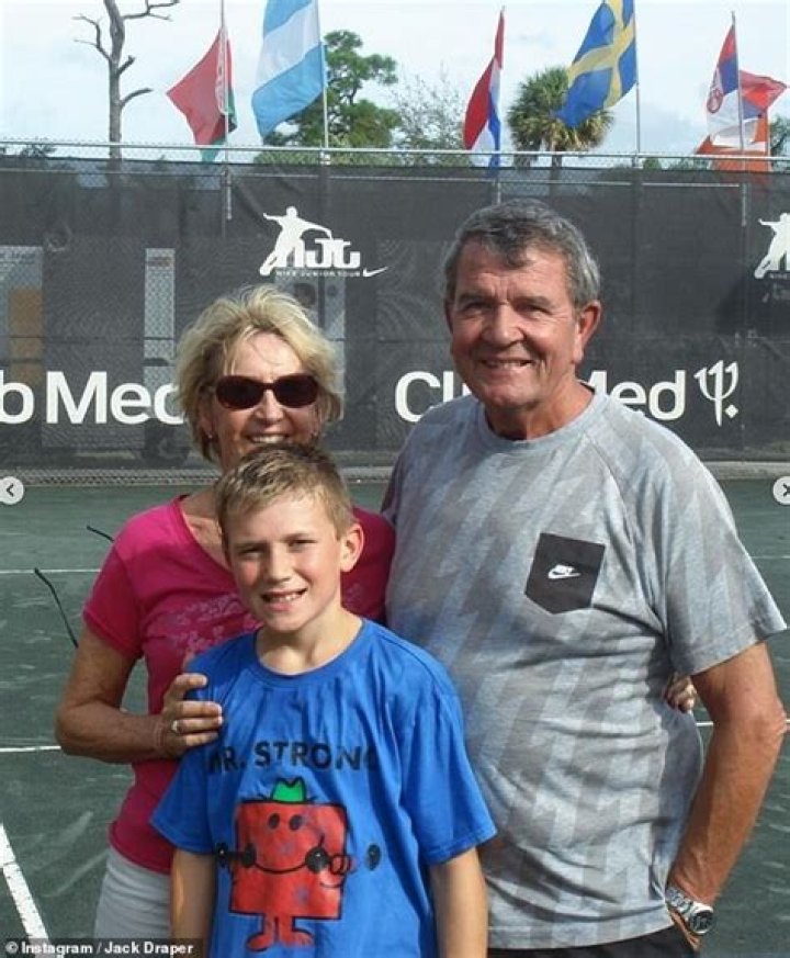 Jack Draper parents: Roger Draper, Nicky Draper