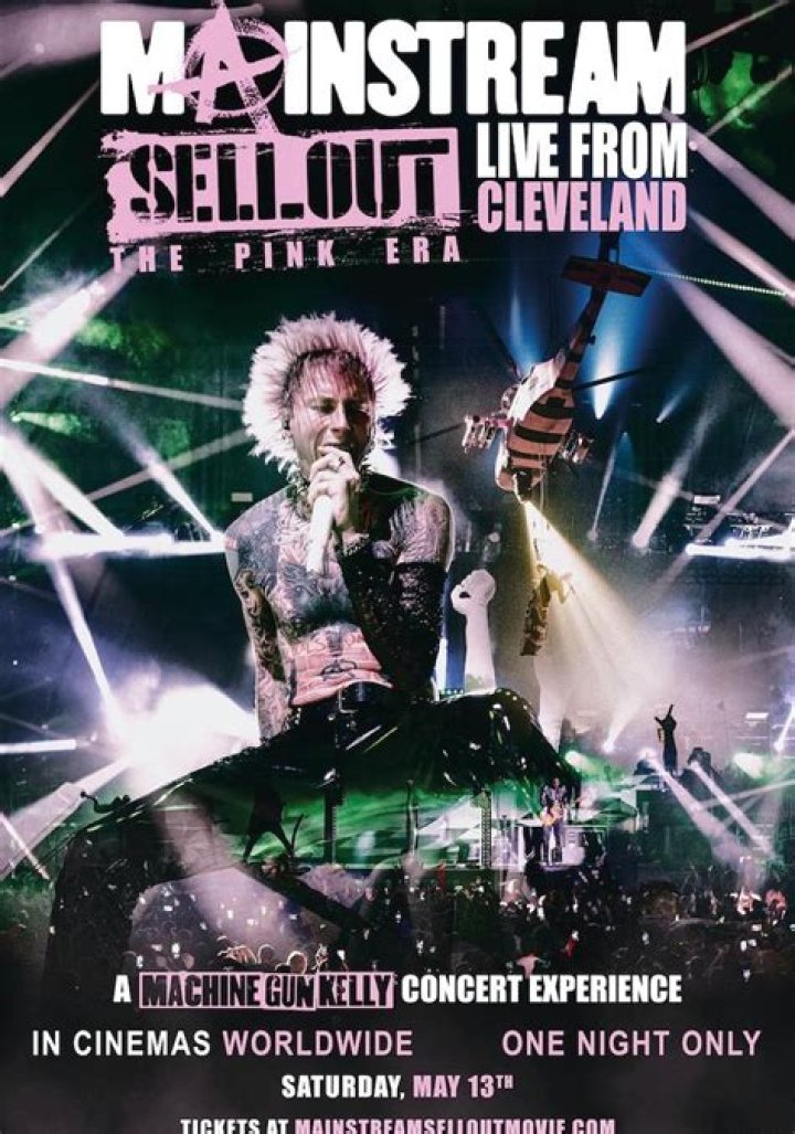 Machine Gun Kelly During His Mainstream Sellout Tour Stop In Cleveland, Kelly Shouted, ‘I’m Rich, Bitch!’ After Smashing A Champagne Glass On His Face