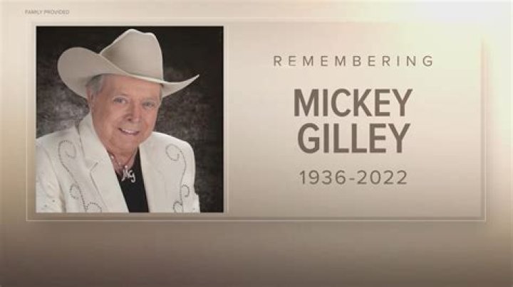Mickey Gilley funeral service and home