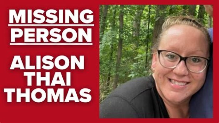 Missing Alison Thomas Found Dead
