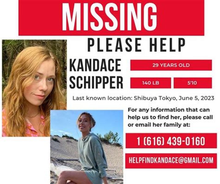 Missing Kandace Schipper Found Safe