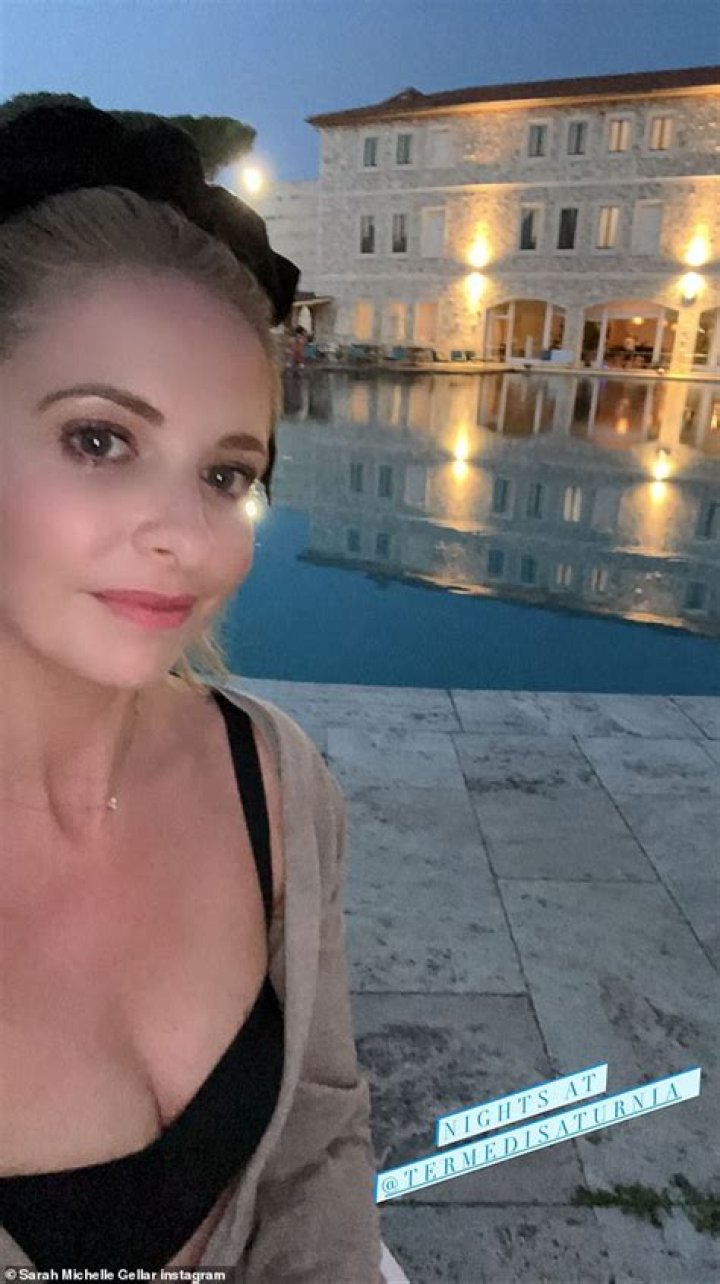 Sarah Michelle Gellar in Bathing Suit Shares Rare Selfie — Celebwell