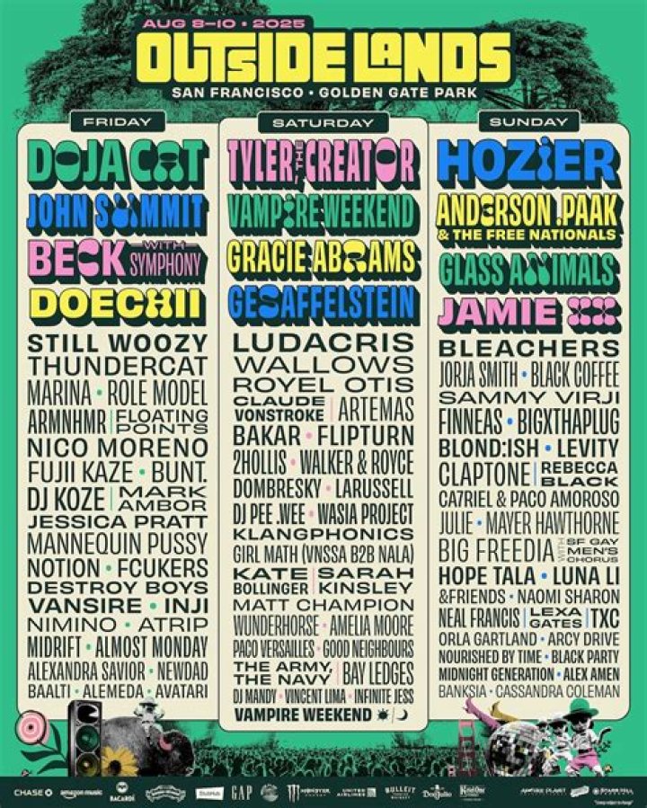 Outside Lands Announces Lineup For 2016 Edition