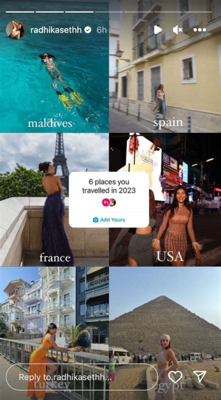 Radhika Seth Shares Swimsuit Photo of Where She's Traveled