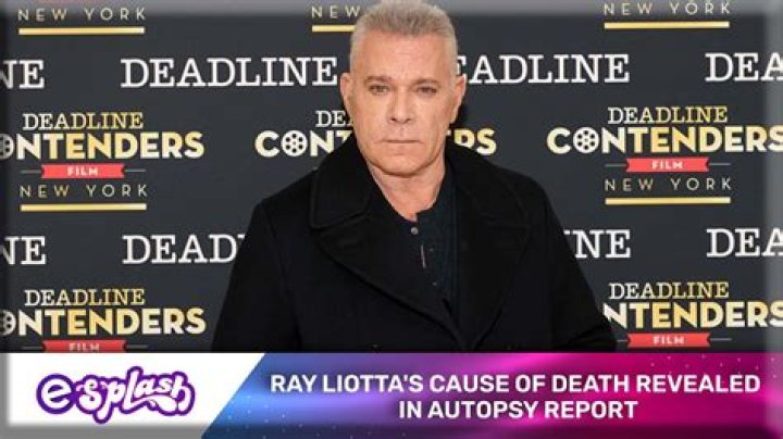 Ray Liotta autopsy report