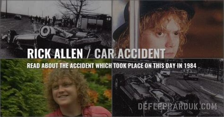 Rick Allen’s Car Accident Linked To His Dutch Girlfriend Miriam Barendsen’s Death