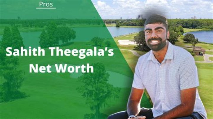 Sahith Theegala salary, career earnings, net worth