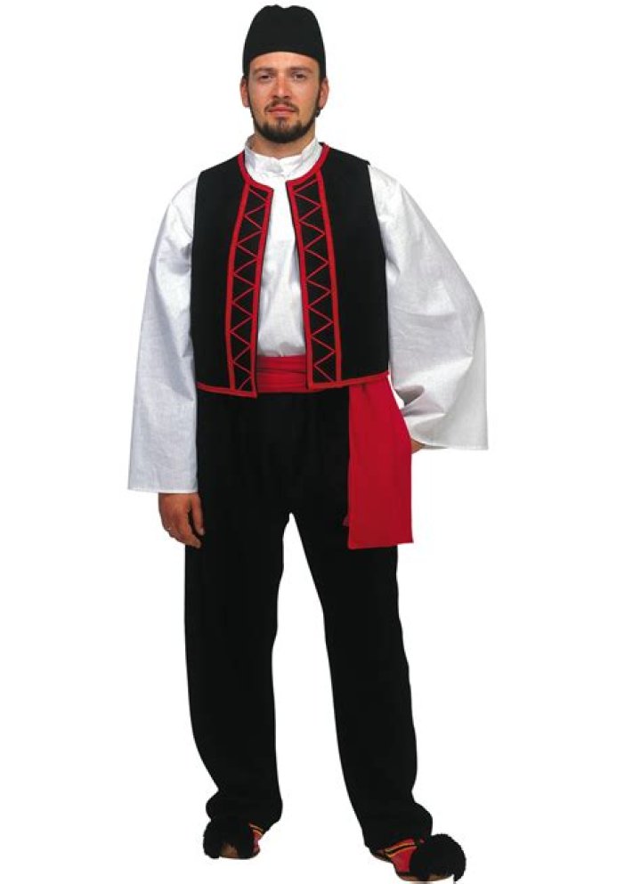 Greek Costume Sarakatsanos Man — Blessed Celebration