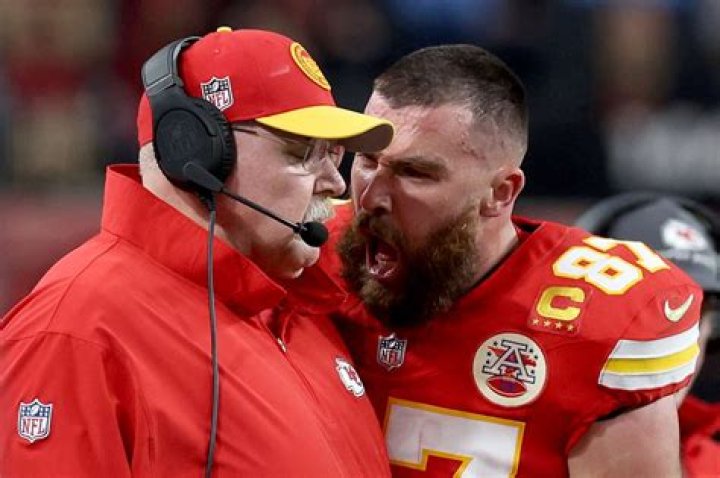 These memes of Travis Kelce screaming at his coach are making us laugh but also fear for Taylor