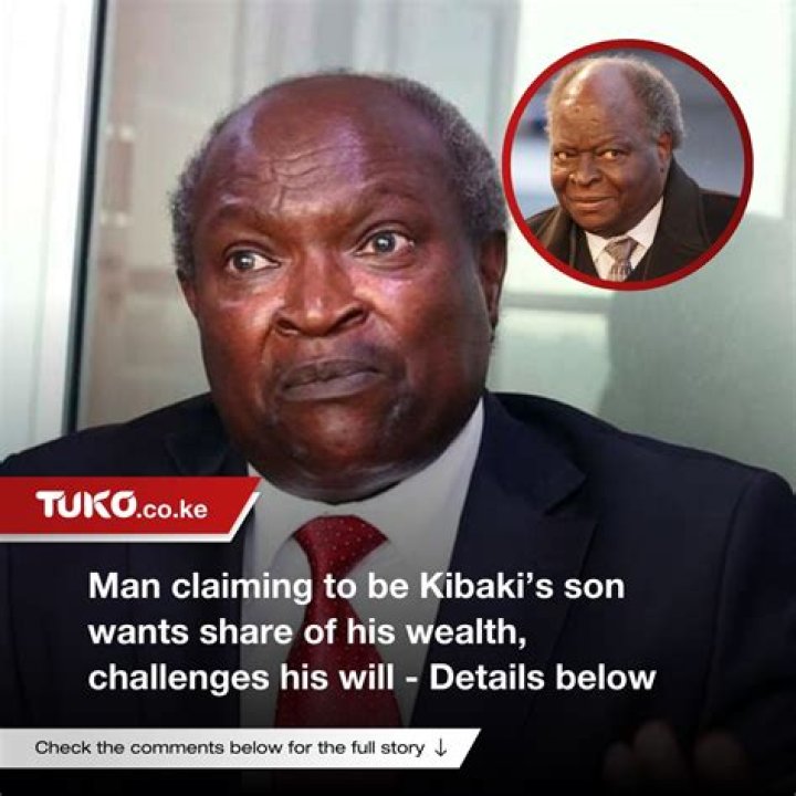 Who is Mwai Kibaki's son?