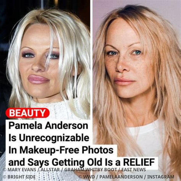 Unrecognizable Pam Anderson now