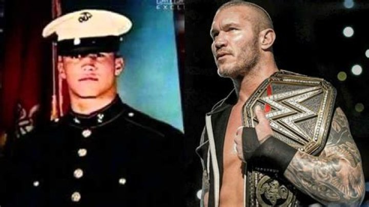 Was randy orton in the marines