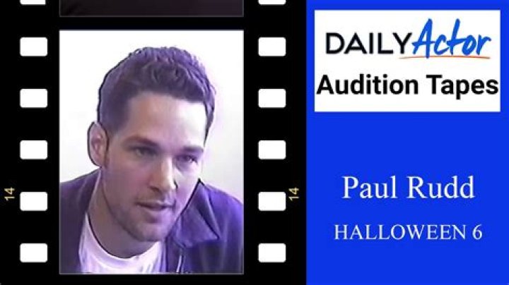 Watch: Paul Rudd’s Halloween 6 Audition Tape Resurfaces