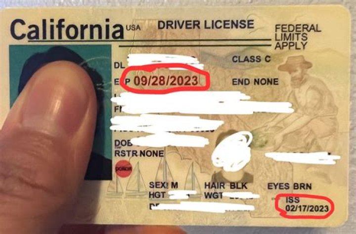 What does federal limits apply mean on a drivers license in california