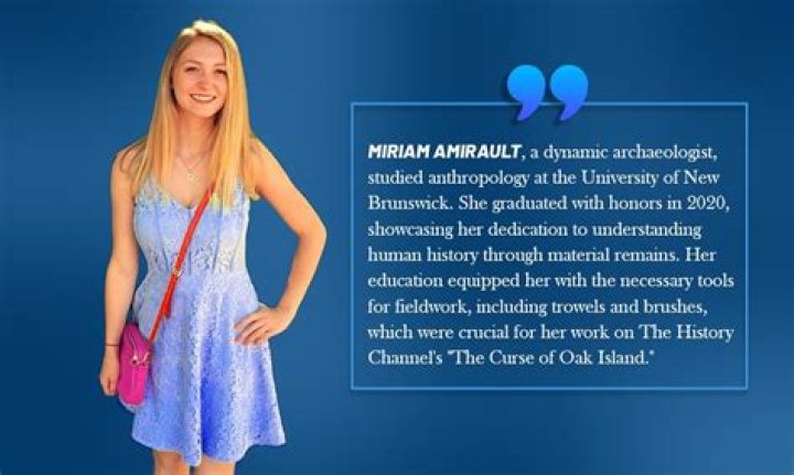 What Happened To Miriam On Oak Island? – Celebrity