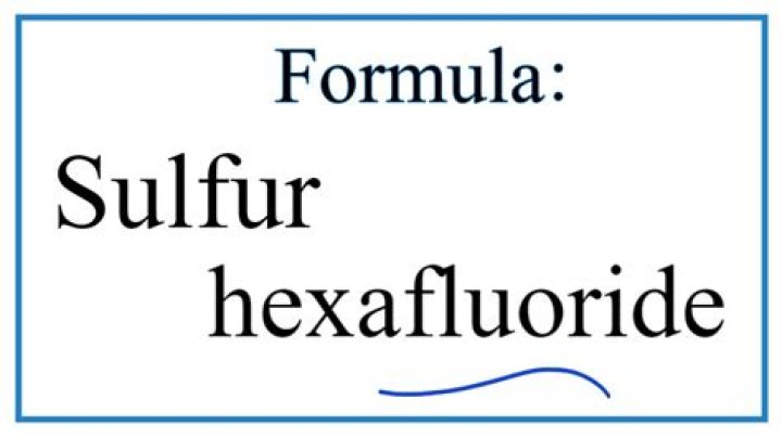 What is the formula for trisulfur hexafluoride