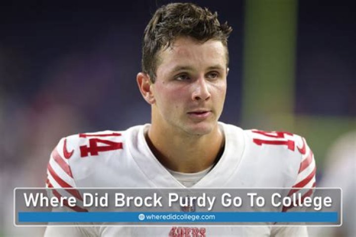 Where did Brock Purdy go to college? Did Brock Purdy play college football?