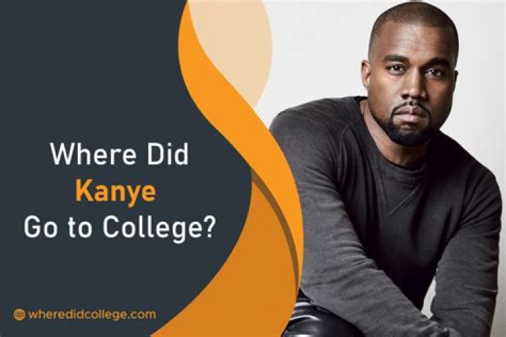Where did Kanye West go to college and high school? Did Kanye West go to film school?