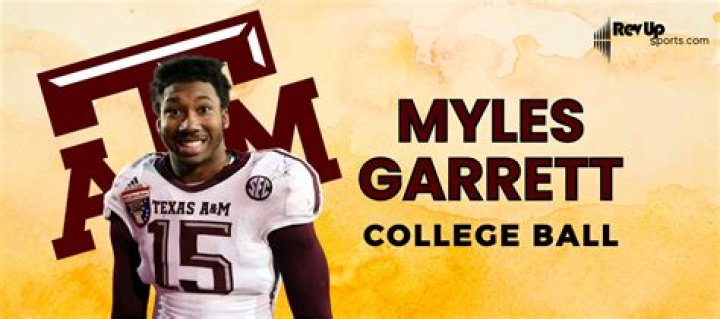 Where did Myles Garrett go to high school?