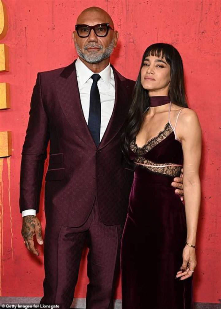 Who is Dave Bautista wife Sarah Jade?