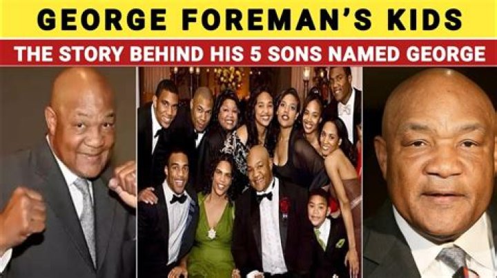 Who is George Foreman’s second child Georgetta Foreman?
