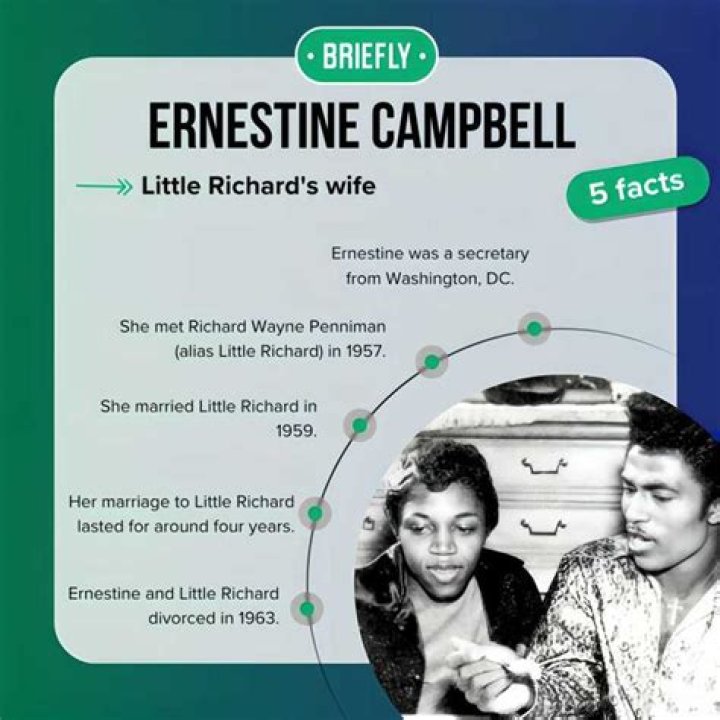 Who is Little Richard’s ex-wife Ernestine Campbell?
