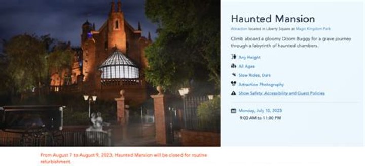 Why is Haunted Mansion closed? – Celebrity